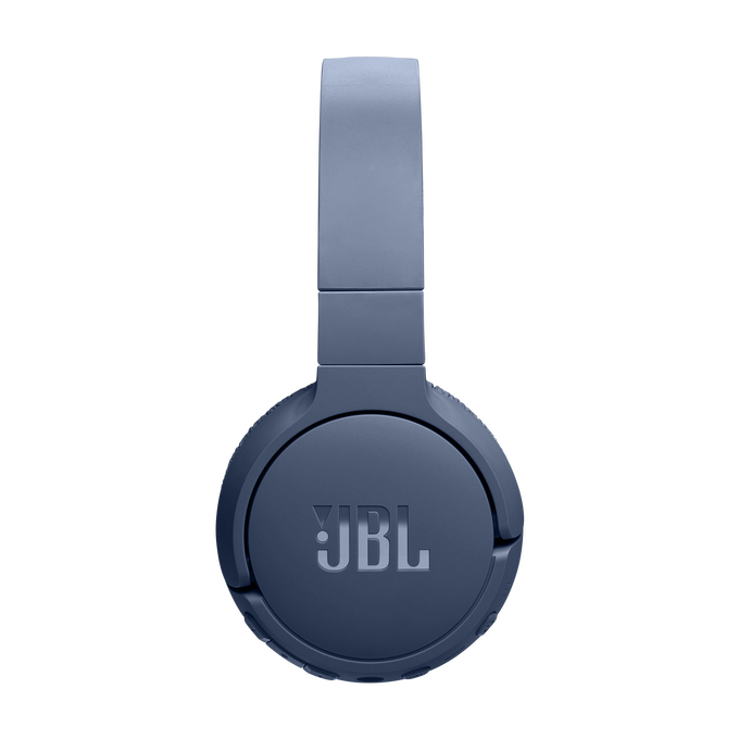 JBL Tune 670NC - Blue - Adaptive Noise Cancelling Wireless On-Ear Headphones - Right image number null